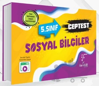5. Sınıf Sosyal Bilgiler Ceptest – Kenan Bulut – Karekök Yayıncılık kitap kapağı