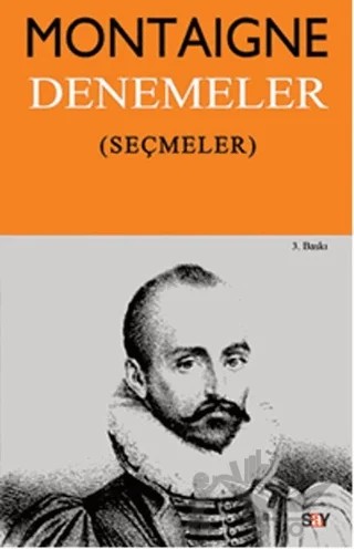 Denemeler – Michel de Montaigne – Say Yayınları kitap kapağı
