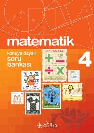 Matematik 4. Sınıf Soru Bankası – Köksal Şaka – Kumbara Yayınları kitap kapağı