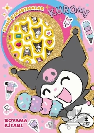 Kuromi - Star Simli Çıkartmalı Boyama Kitabı – Kolektif – Doğan Çocuk kitap kapağı