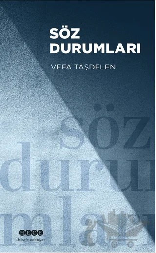 Söz Durumları – Vefa Taşdelen – Hece Yayınları kitap kapağı