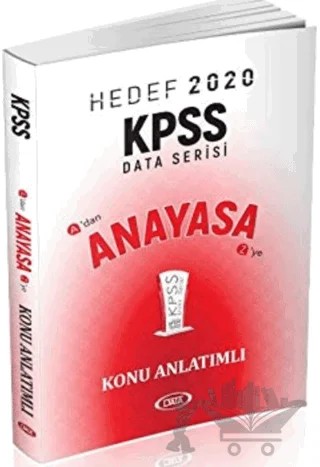 Hedef 2020 KPSS Anayasa Konu Anlatımlı – Kolektif – Data Yayınları kitap kapağı