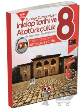 8. Sınıf LGS İnkılap Tarihi ve Atatürkçülük Artırılmış Konu Kitabı – Murat Usta, Mehmet Kaya – Nitelik Yayınları - Bayilik kitap kapağı