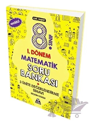 8. Sınıf 1. Dönem Matematik Soru Bankası 3 Ünite Değerlendirme Sınavı – Seçkin Göksu – Örnek Akademi kitap kapağı