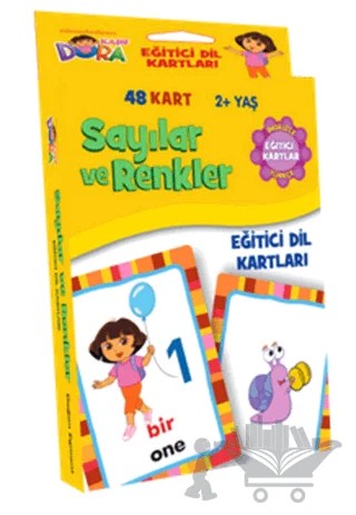 Dora - Sayılar ve Renkler – Kolektif – Doğan Egmont Yayıncılık kitap kapağı