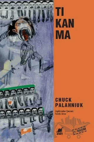 Tıkanma – Chuck Palahniuk – Ayrıntı Yayınları kitap kapağı