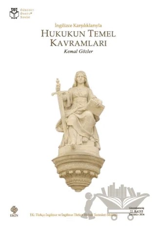 Hukukun Temel Kavramları – Kemal Gözler – Ekin Basım Yayın kitap kapağı