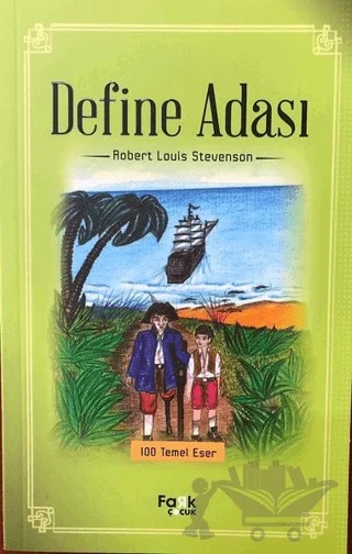 Define Adası – Robert Louıs Stevenson – Fark Yayınları kitap kapağı