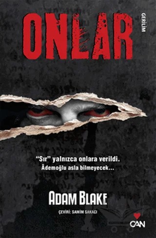 Onlar – Adam Blake – Can Yayınları kitap kapağı