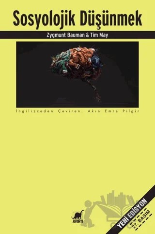 Sosyolojik Düşünmek – Tim May, Zygmunt Bauman – Ayrıntı Yayınları kitap kapağı