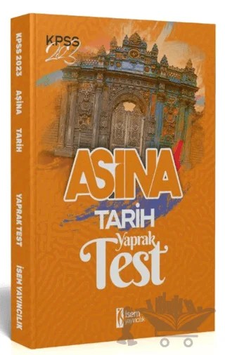 2023 İSEM KPSS Aşina Tarih Çek Kopart Yaprak Test – Kolektif – İSEM Yayıncılık kitap kapağı