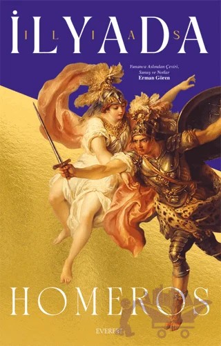 İlyada – Homeros – Everest Yayınları kitap kapağı