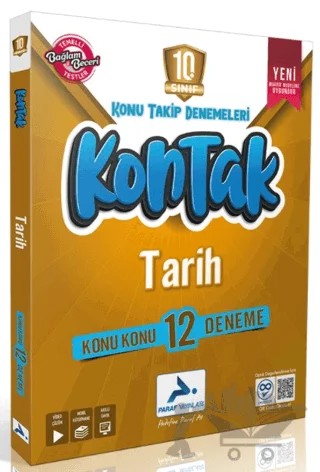 10. Sınıf Tarih Kontak Deneme – Kolektif – Paraf Yayınları kitap kapağı