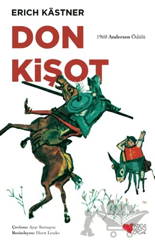 Don Kişot – Erich Kastner – Can Çocuk Yayınları kitap kapağı