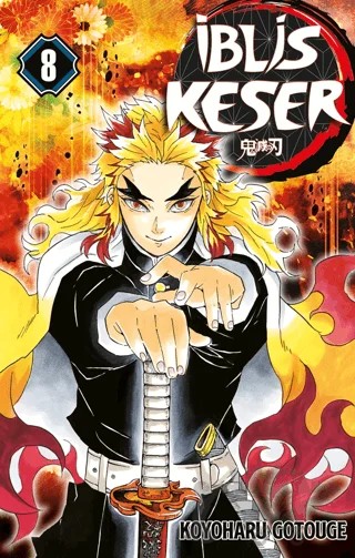 İblis Keser 8. Cilt – Koyoharu Gotouge – Gerekli Şeyler Yayıncılık kitap kapağı