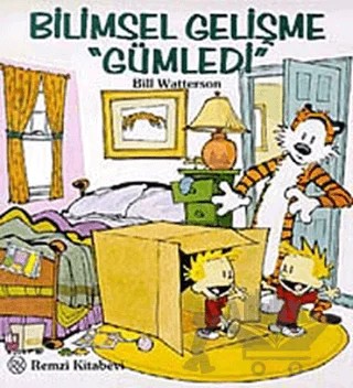 Bilimsel Gelişme "Gümledi" – Bill Watterson – Remzi Kitabevi kitap kapağı