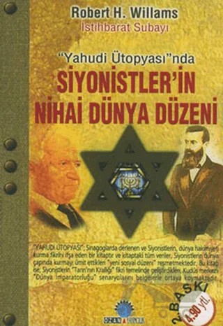 Yahudi Ütopyası’nda Siyonistler’in Nihai Dünya Düzeni – Robert H. Williams – Ozan Yayıncılık kitap kapağı