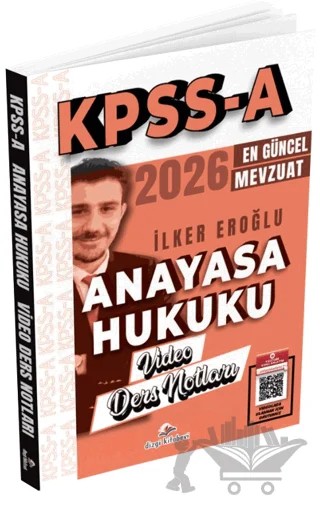2026 KPSS-A Anayasa Hukuku Video Ders Notları – İlker Eroğlu – Dizgi Kitap kitap kapağı