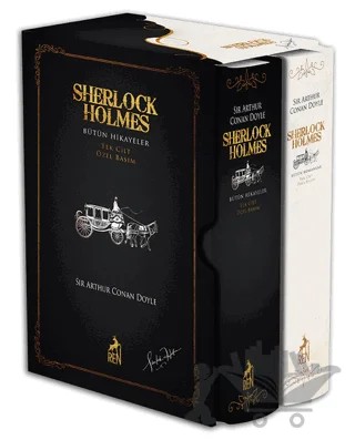 Sherlock Holmes Bütün Eserleri Ciltli Set – Sir Arthur Conan Doyle – Ren Kitap kitap kapağı