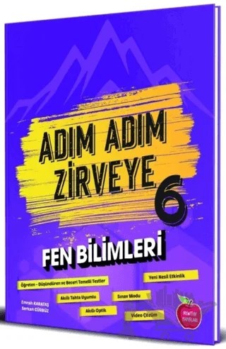 6. Sınıf Fen Bilimleri Adım Adım Zirveye Soru Bankası – Kolektif – Newton Yayınları kitap kapağı