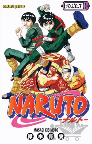 Naruto 10. Cilt – Masaşi Kişimoto – Gerekli Şeyler Yayıncılık kitap kapağı
