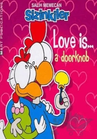 Sizinkiler Love Is... A Doorknob! – Salih Memecan – Mart Yayınları kitap kapağı