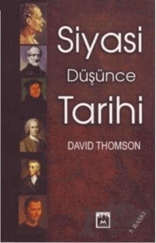 Siyasi Düşünce Tarihi – David Thomson – Metropol Yayıncılık kitap kapağı
