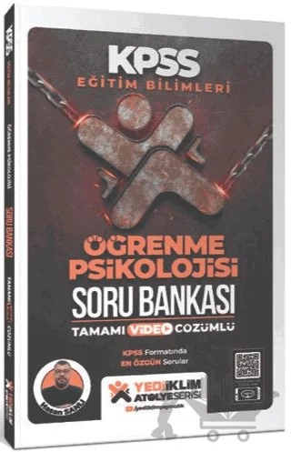 2025 Eğitim Bilimleri Atölye Serisi Öğrenme Psikolojisi Tamamı Video Çözümlü Soru Bankası – Hasan Şanlı – Yediiklim Yayınları kitap kapağı