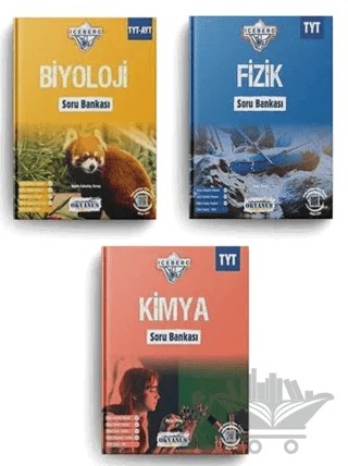Okyanus Yayınları TYT Fizik Kimya Biyoloji Soru Bankası Seti – Murat Yıldız, Ömer Öztel – Okyanus Yayınları kitap kapağı