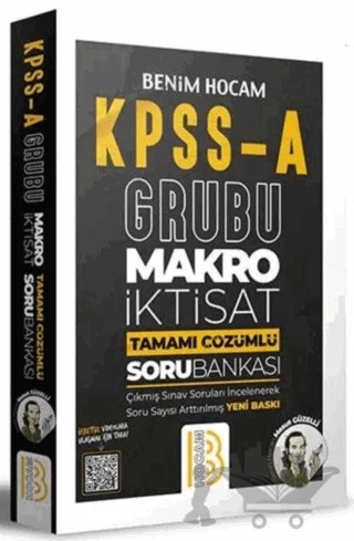 KPSS A Grubu Makro İktisat Tamamı Çözümlü Soru Bankası – Kolektif – Benim Hocam Yayınları kitap kapağı