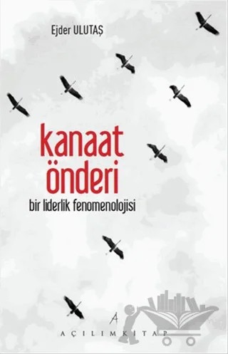 Kanaat Önderi – Ejder Ulutaş – Açılım Kitap kitap kapağı