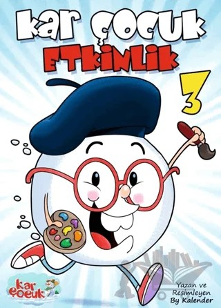 Kar Çocuk Etkinlik 3 – By Kalender – Kar Çocuk kitap kapağı