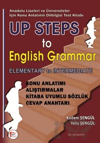 Up Steps to English Grammar – Kadem Şengül, Yeliz Şengül – Pelikan Tıp Teknik Yayıncılık kitap kapağı