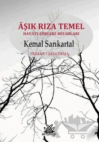 Aşık Rıza Temel – Kemal Sarıkartal – Artshop Yayıncılık kitap kapağı