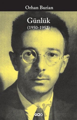 Günlük (1950-1952) – Orhan Burian – Yapı Kredi Yayınları kitap kapağı