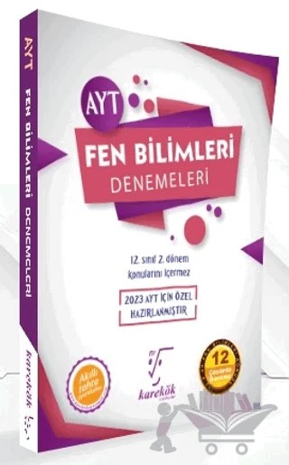 2023 AYT Fen Bilimleri Denemeleri – Kolektif – Karekök Yayıncılık kitap kapağı
