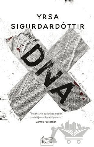 DNA – Yrsa Sigurdardottir – Koridor Yayıncılık kitap kapağı