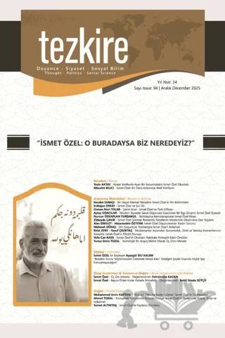 Tezkire Dergisi Sayı: 94 – Tezkire Dergisi kitap kapağı