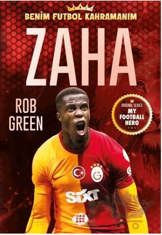 Zaha - Benim Futbol Kahramanım – Rob Green – Dokuz Çocuk kitap kapağı