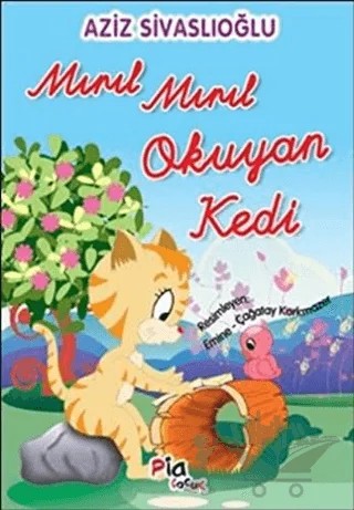 Okuyan Kedi Dizisi (10 Kitap Takım) – Aziz Sivaslıoğlu – Pia Çocuk Yayınları kitap kapağı