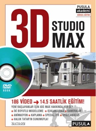 3D Studio Max – Haluk Tatar – Pusula Yayıncılık kitap kapağı