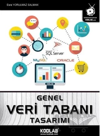 Genel Veri Tabanı Tasarımı – Esra Yorulmaz Salman – Kodlab Yayın Dağıtım kitap kapağı