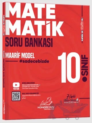 10. Sınıf Virtüöz Matematik Soru Bankası – Kolektif – Kondisyon Yayınları kitap kapağı