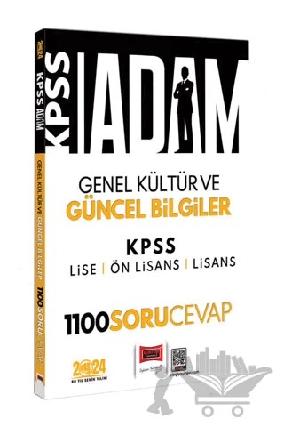 2024 KPSS Adam Genel Kültür Güncel Bilgiler 1100 Soru-Cevap (Lise - Ön Lisans - Lisans) – Kolektif – Yargı Yayınevi kitap kapağı