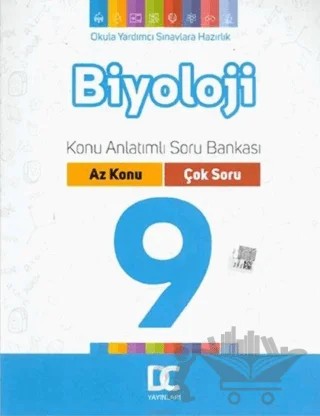 9. Sınıf Biyoloji Konu Anlatımlı Soru Bankası Az Konu Çok Soru – Kolektif – Doğru Cevap Yayınları kitap kapağı