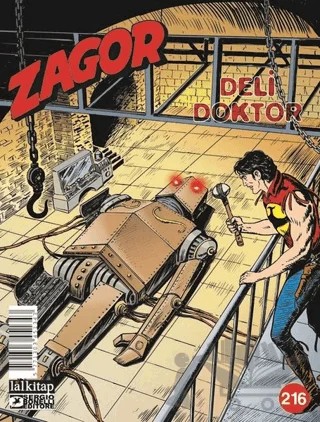 Zagor Sayı 216 – Moreno Burattini – Lal Kitap kitap kapağı