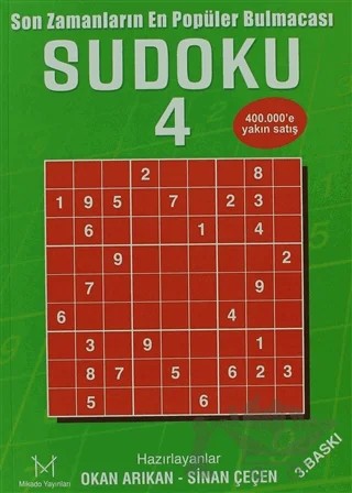 Sudoku 4 – Kolektif – Mikado Yayınları kitap kapağı