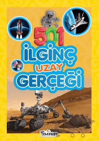 501 İlginç Uzay Gerçeği – Emre Erdoğan – Teleskop Popüler Bilim kitap kapağı