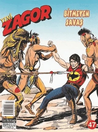 Yeni Zagor Sayı: 47 Bitmeyen Savaş – Lal Kitap kitap kapağı