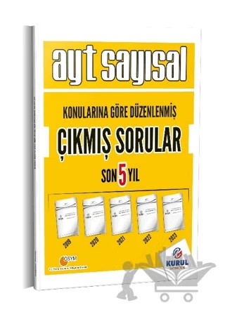 AYT Sayısal Konularına Göre Düzenlenmiş Son 5 Yıl çıkmış Sorular – Kolektif – Kurul Yayıncılık kitap kapağı